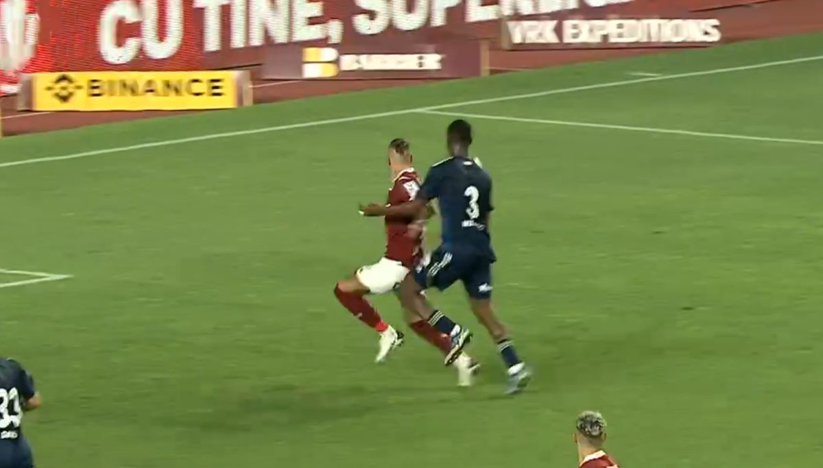 Rapid a cerut penalty în meciul cu FC Botoșani