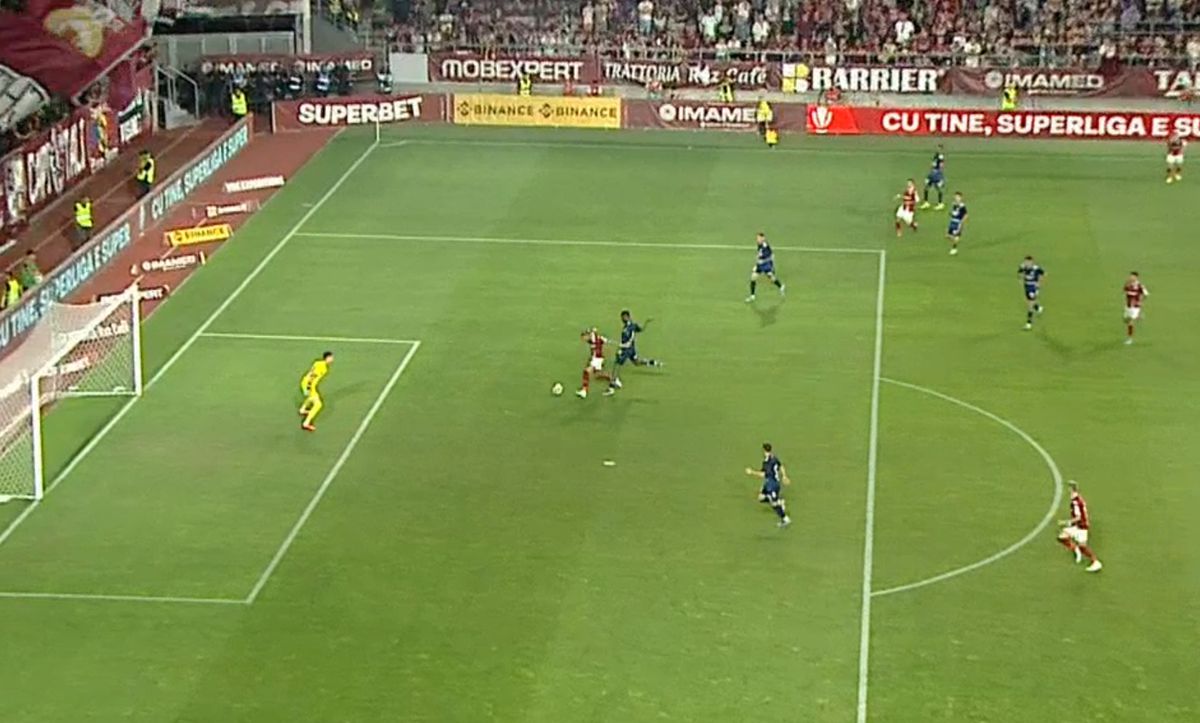 Rapid a cerut penalty în meciul cu FC Botoșani