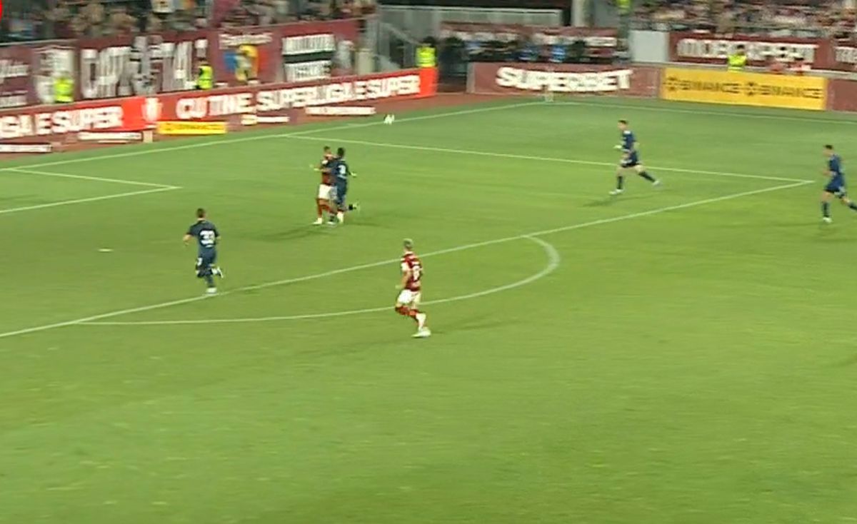 Rapid a cerut penalty în meciul cu FC Botoșani