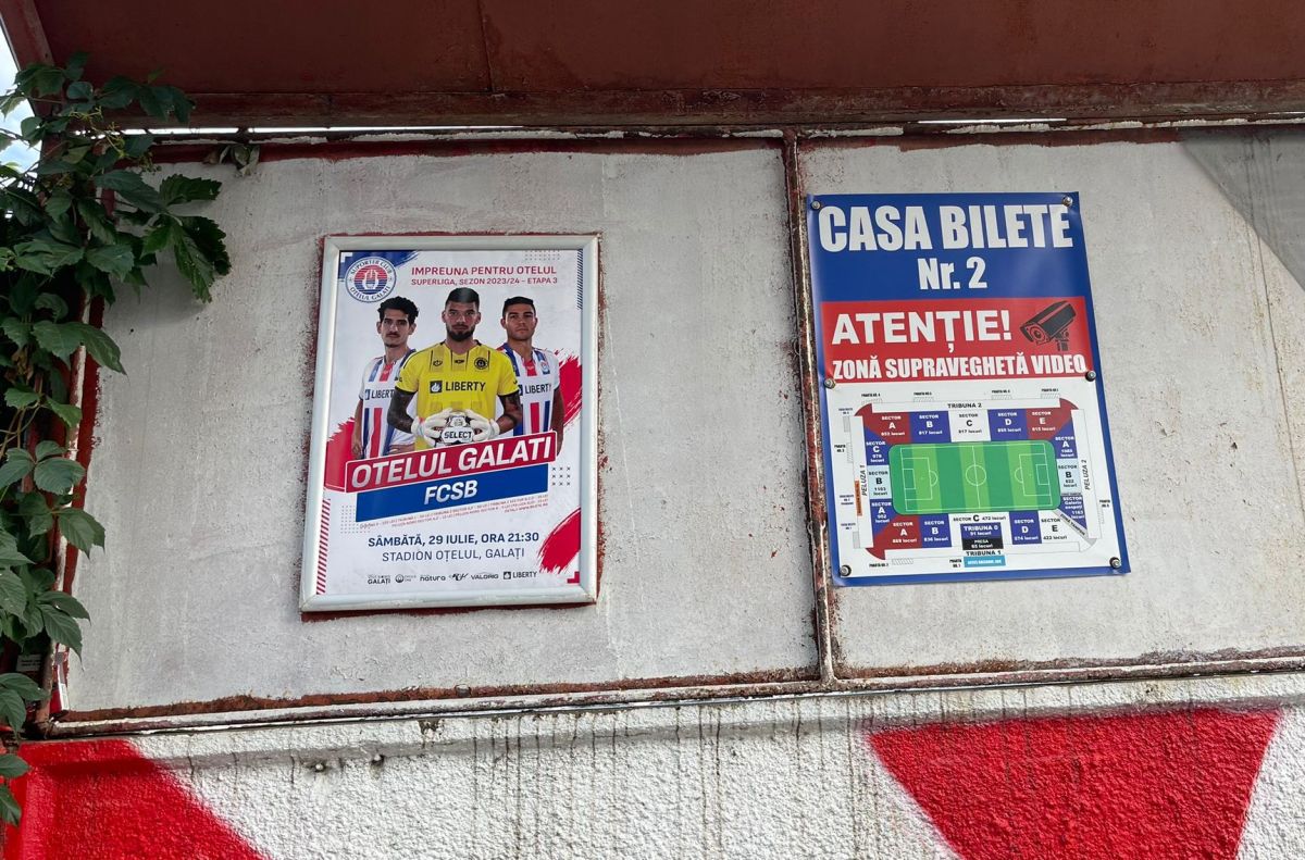 Moment de stupoare la Galați: ce s-a auzit în boxe, cu o oră și jumătate înainte de Oțelul - FCSB