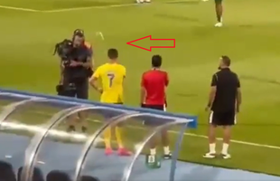 Cristiano Ronaldo, gest bădărănesc la adresa unui cameraman » Reacția antrenorului