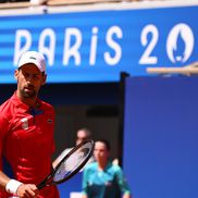 Novak Djokovic - Rafael Nadal la Jocurile Olimpice 2024 /  foto: Raed Krishan