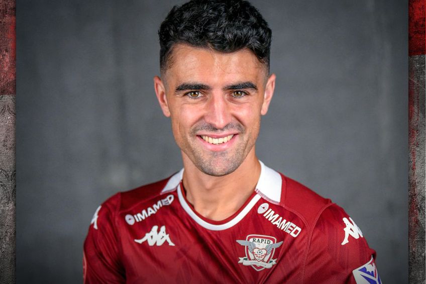 Alexandru Pașcanu, 25 ani, transferat în această perioadă de mercato estival de Rapid, a debutat pentru giuleșteni în partida cu Gloria Buzău, terminată la egalitate, scor 1-1.