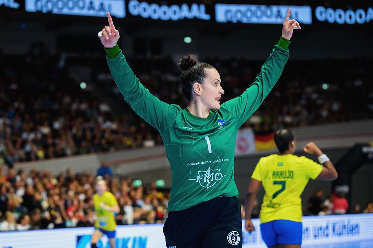 Gabriela Moreschi, cea mai urmărită jucătoare de handbal pe rețelele de socializare. Foto: Instagram