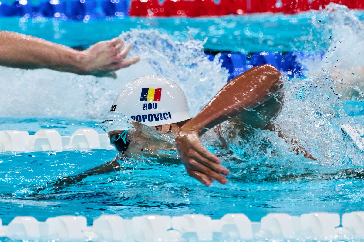 Câți bani câștigă David Popovici după succesul istoric de la Jocurile Olimpice