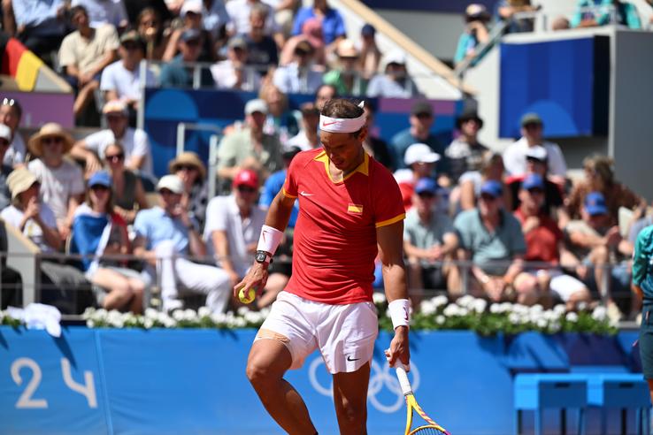 Novak Djokovic - Rafael Nadal la Jocurile Olimpice 2024 / foto: Raed Krishan