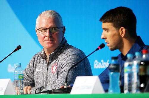 Bob Bowman, alături de Michael Phelps, foto: Guliver/gettyimages