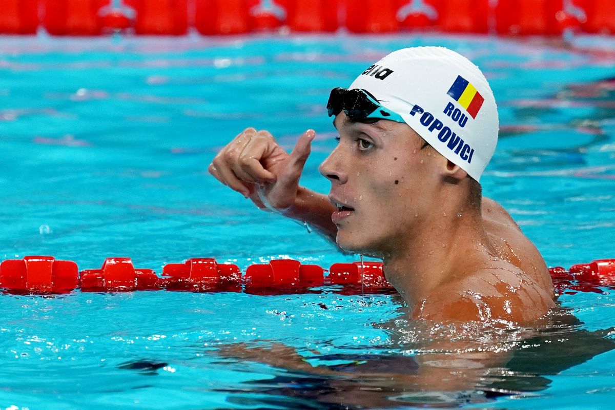 Camelia Potec, avertisment cu doar câteva ore înainte de finala lui David Popovici la 200m liber: „Am văzut foarte multă lume care a spus asta”