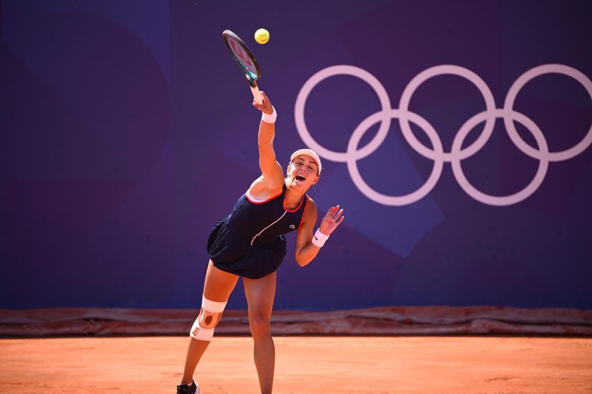 Jaqueline Cristian - Angelique Kerber / Foto: Raed Krishan