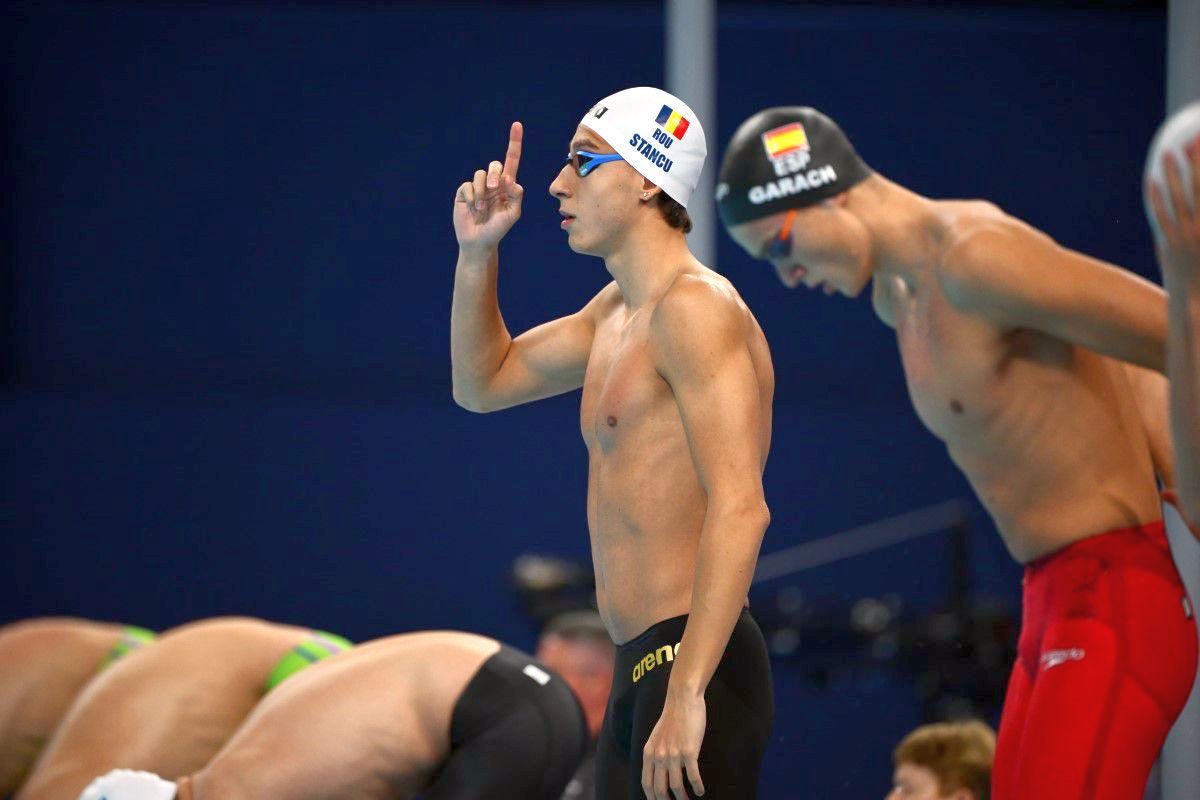 Adio, finală. Vlad Stancu a terminat cursa de 800 de metri liber la 32 de secunde după câștigător