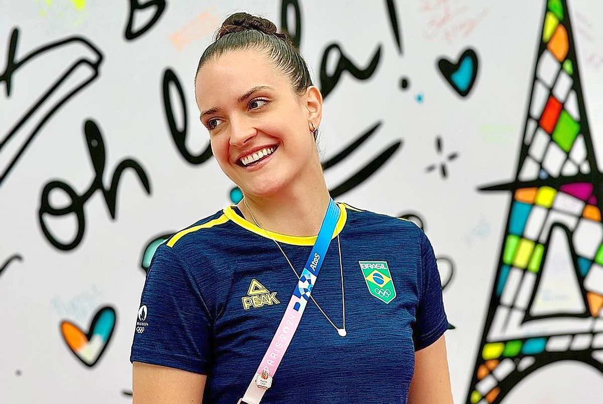 Gabriela Moreschi, cea mai urmărită jucătoare de handbal pe rețelele de socializare. Foto: Instagram