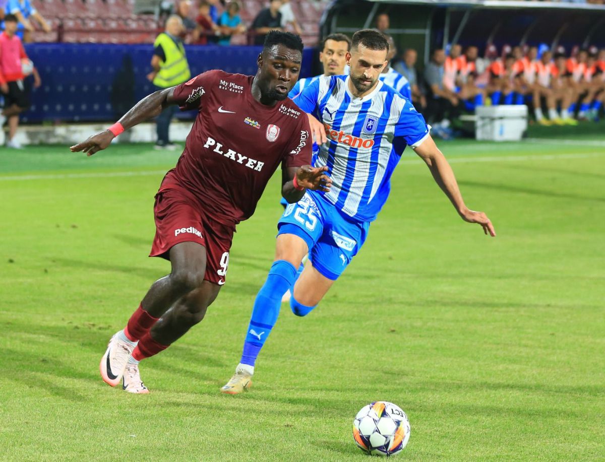 Universitatea Craiova a subordonat CFR la Cluj: schimbări cu sens ale lui Gâlcă, nervi prea mulți și fotbal puțin la Petrescu
