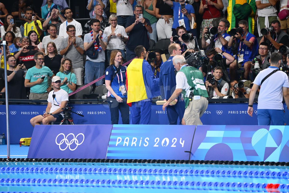 Câți bani câștigă David Popovici după succesul istoric de la Jocurile Olimpice