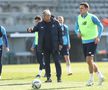 Mircea Lucescu, la antrenament. Foto: FCDynamo.com