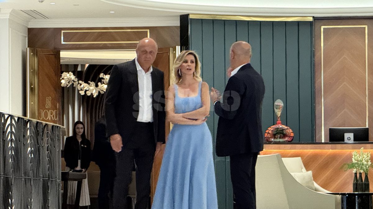 George Copos si Dan Sucu la ziua lui Mircea Lucescu