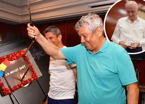 Imagini memorabile de la petrecerea lui Mircea Lucescu » George Copos a „rupt ariciul” buzunarului și a aruncat timid cu bani în lăutari + promisiunea selecționerului: „Ne vedem la 90 de ani, dar să țineți pasul cu mine”