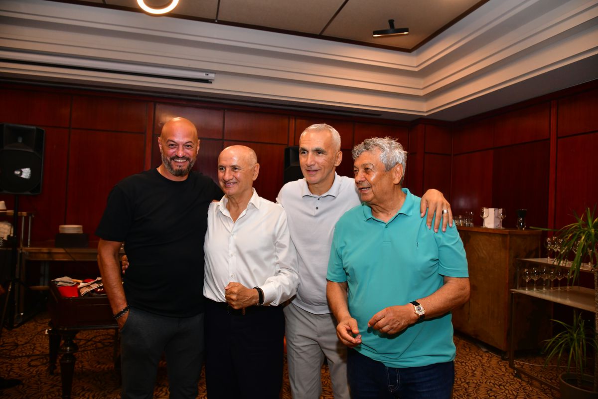 L-au făcut pe Copos să scoată banii! Imagini printre mese de la petrecerea lui Mircea Lucescu » Momentul care a declanșat o criză de râs