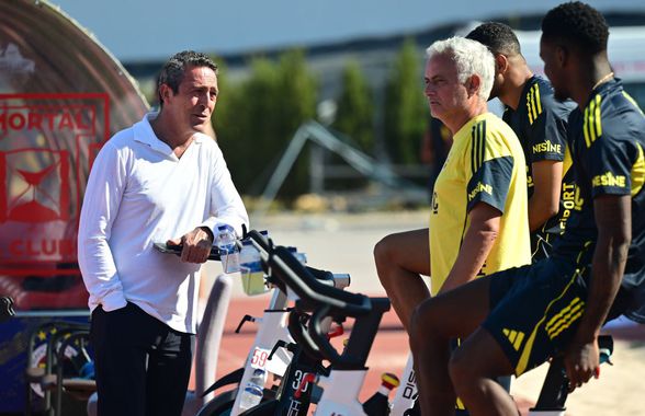 Beții cu Jose Mourinho? Bașkanul lui Fenerbahce reacționează: „Este un om plictisitor”
