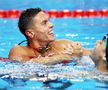 David Popovici e un român mândru! Medalie de aur la 200 m liber la Campionatele Mondiale de natație din Singapore. FOTO: Getty Images