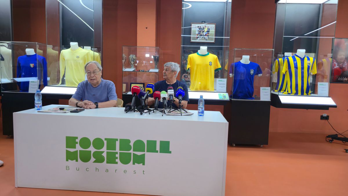 Mircea Lucescu, la Muzeul Fotbalului, în ziua în care a împlinit 80 de ani