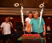 Imagini memorabile de la petrecerea lui Mircea Lucescu! George Copos a „rupt ariciul” buzunarului și a aruncat timid cu bani în lăutari