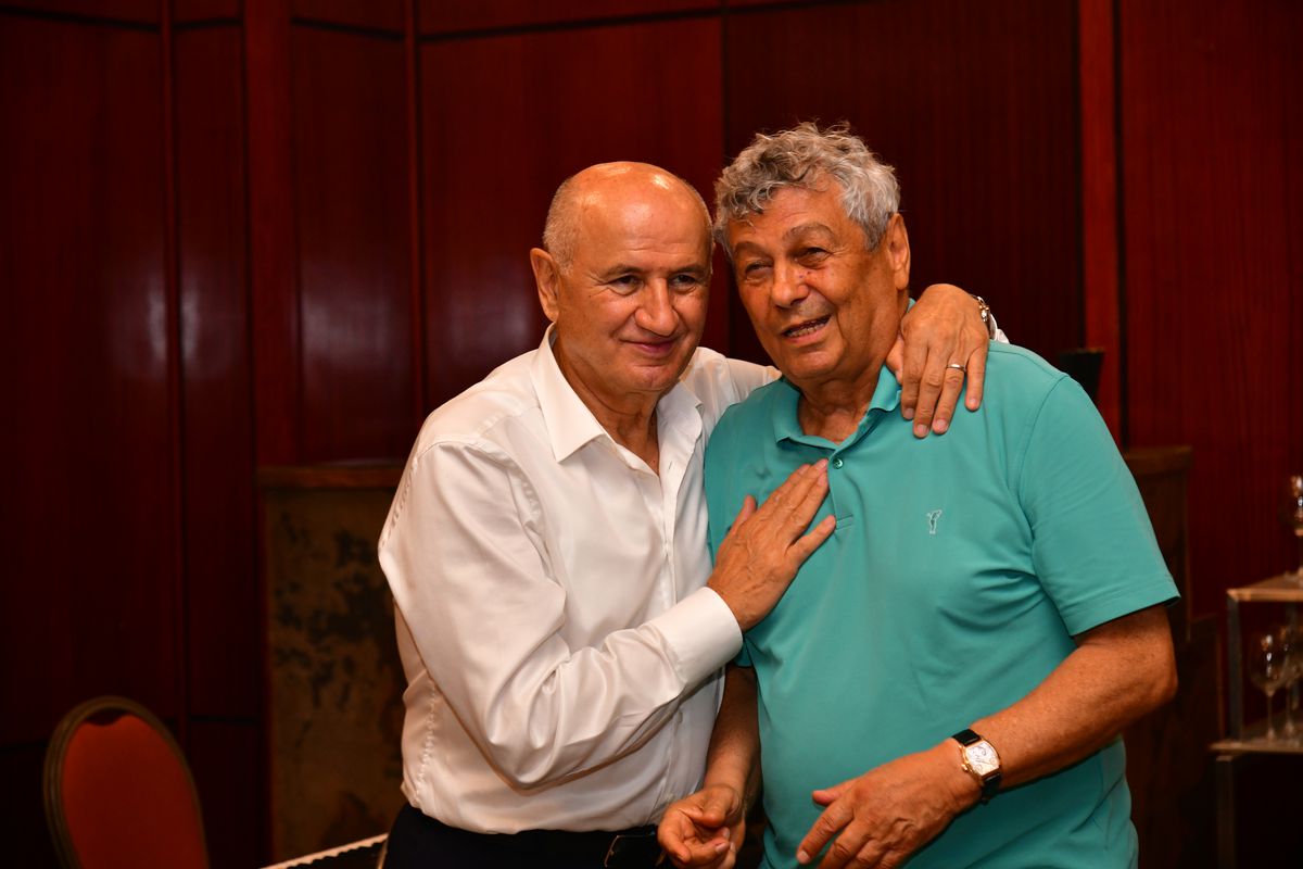 Imagini memorabile de la petrecerea lui Mircea Lucescu! George Copos a „rupt ariciul” buzunarului și a aruncat timid cu bani în lăutari