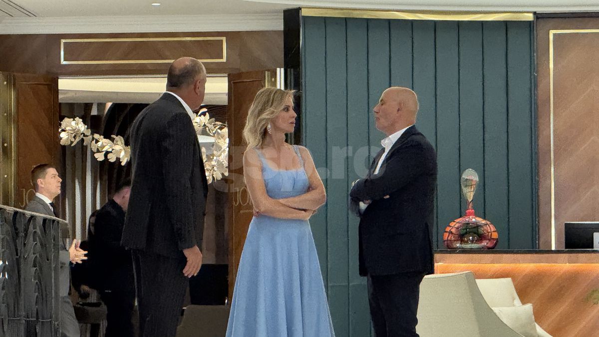 George Copos si Dan Sucu la ziua lui Mircea Lucescu