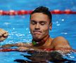 David Popovici, campion mondial la 200 de metri liber în Singapore! Imagini senzaționale la câteva secunde după triumf. Sursă: Getty Images