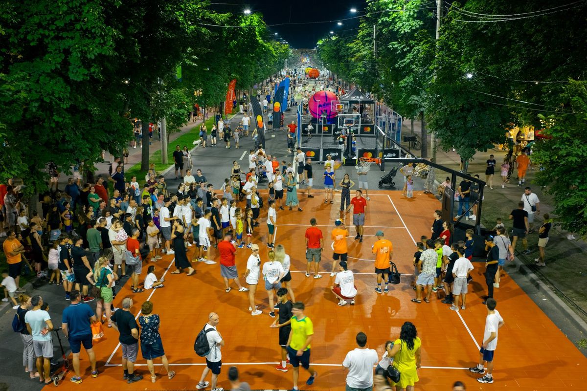 Ploieștiul a făcut show pe bulevard la Sport Arena Streetball » 90 de echipe și peste 320 de jucători au jucat baschet 3x3