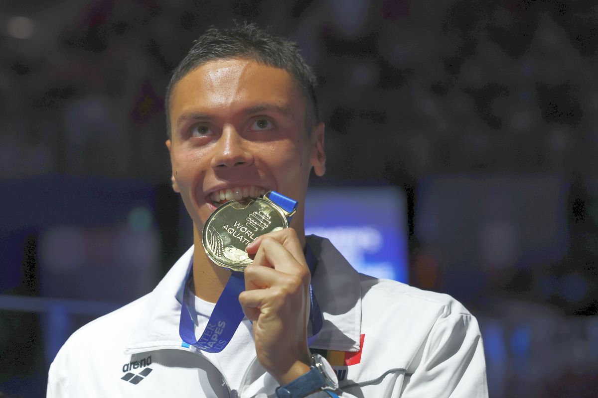 „Monstruos!” » David Popovici i-a dat gata pe francezi