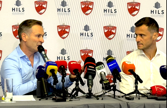 Andrei Nicolescu și Ionuț Negoiță, conferință comună: „Îmi pare rău că nu ne-am cunoscut înainte și nu ați preluat clubul de la mine, pe un leu”