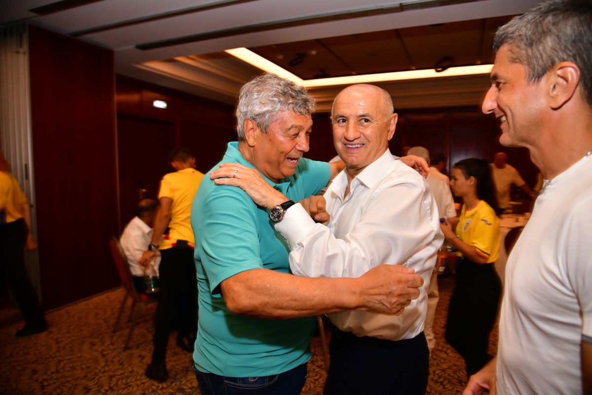 L-au făcut pe Copos să scoată banii! Imagini printre mese de la petrecerea lui Mircea Lucescu » Momentul care a declanșat o criză de râs