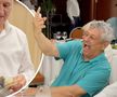 L-au făcut pe Copos să scoată banii! Imagini printre mese de la petrecerea lui Mircea Lucescu » Momentul care a declanșat o criză de râs