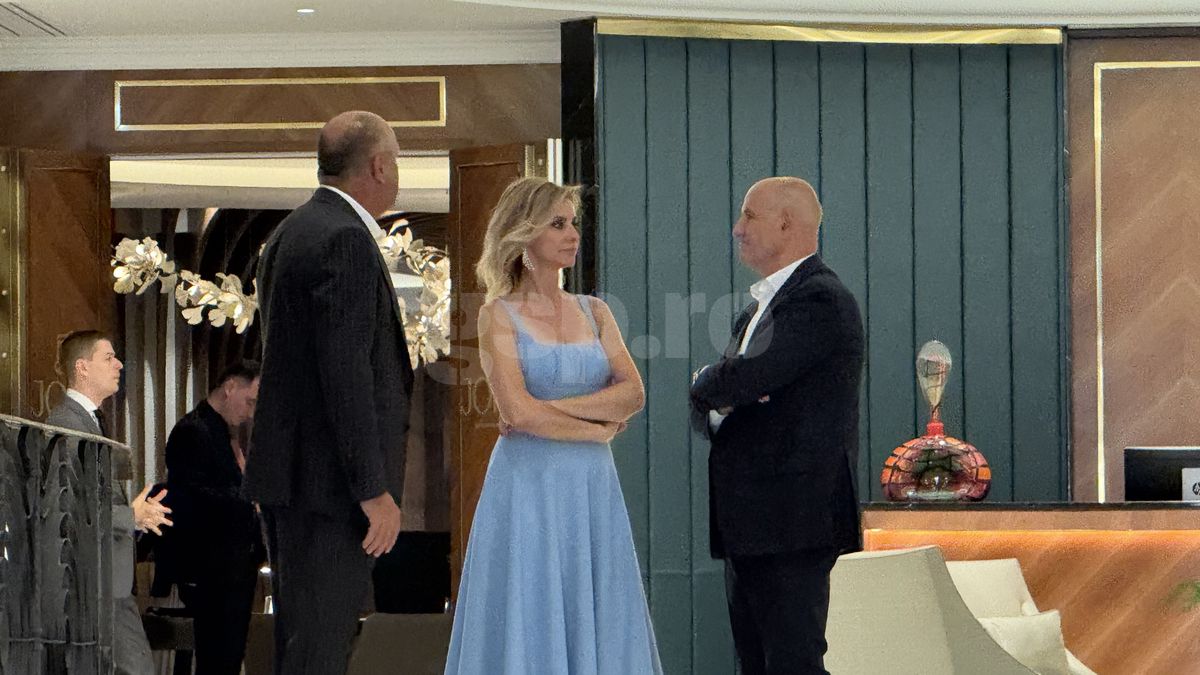 George Copos si Dan Sucu la ziua lui Mircea Lucescu