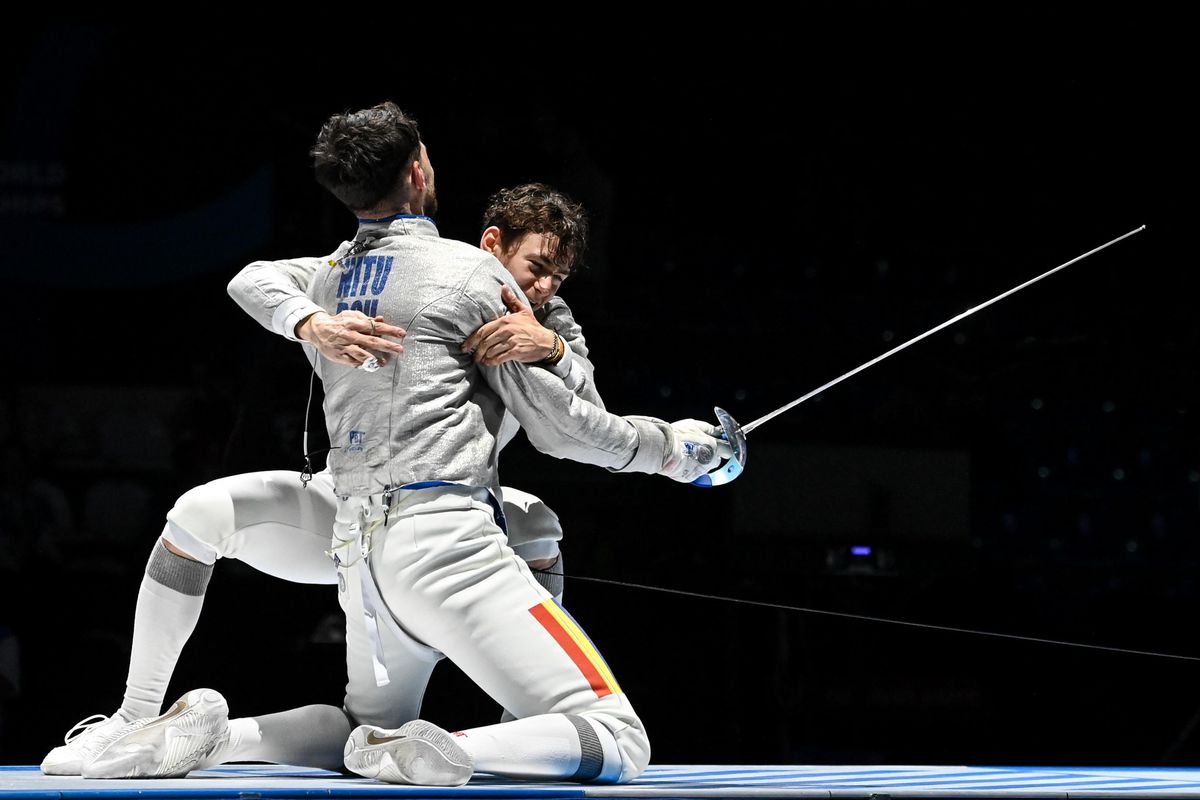 Echipa de sabie a României a câștigat medalia de bronz pe echipe la Campionatele Mondiale de la Tbilisi