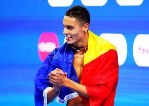 David Popovici, medalie de aur la 200 m liber la Campionatele Mondiale de natație din Singapore » Revenire COLOSALĂ