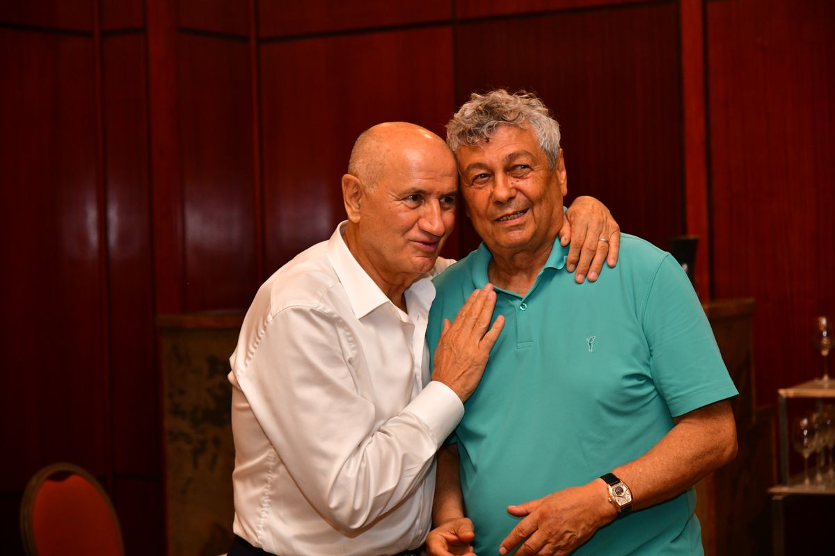 L-au făcut pe Copos să scoată banii! Imagini printre mese de la petrecerea lui Mircea Lucescu » Momentul care a declanșat o criză de râs