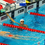 David Popovici, în finala la 200 m liber de la Campionatele Mondiale de natație / FOTO: Roxana Fleșeru (GSP.ro)