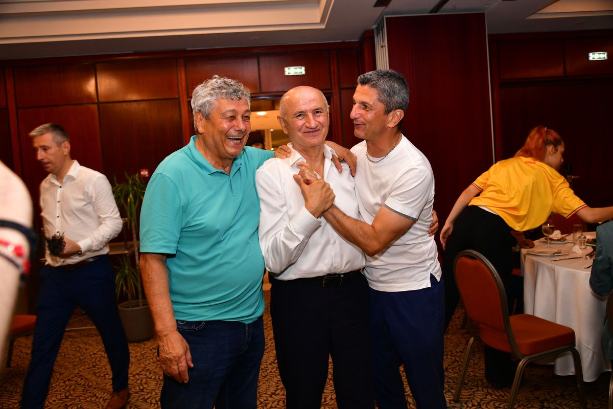 L-au făcut pe Copos să scoată banii! Imagini printre mese de la petrecerea lui Mircea Lucescu » Momentul care a declanșat o criză de râs