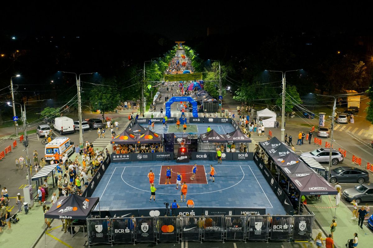 Ploieștiul a făcut show pe bulevard la Sport Arena Streetball » 90 de echipe și peste 320 de jucători au jucat baschet 3x3