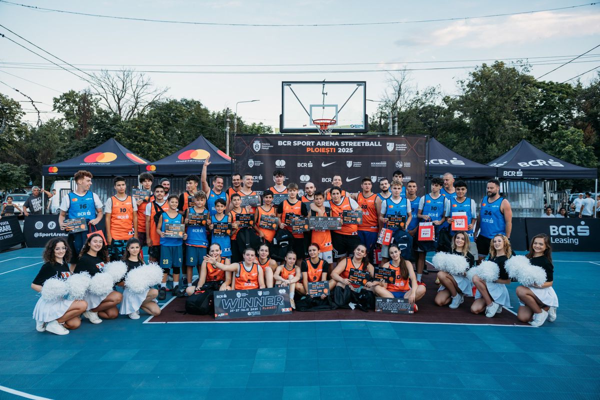 Ploieștiul a făcut show pe bulevard la Sport Arena Streetball » 90 de echipe și peste 320 de jucători au jucat baschet 3x3