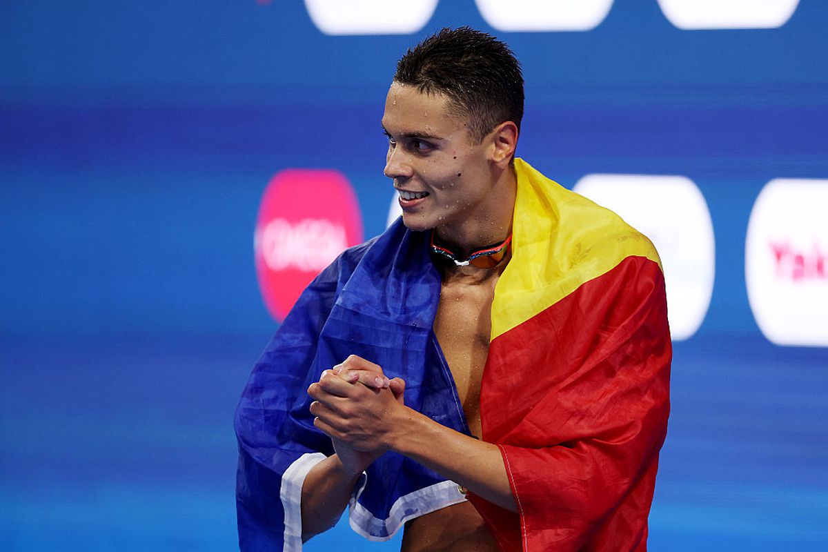 Prima reacție a americanilor, după ce David Popovici a cucerit AURUL în proba de 200 de metri liber la Mondialele de la Singapore