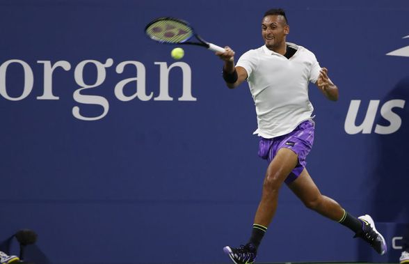 US OPEN // VIDEO Nick Kyrgios, moment dezgustător! Ce a făcut cu prosopul înainte să-l arunce în public