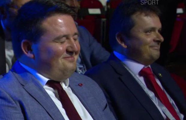 TRAGERE GRUPE LIGA CAMPIONILOR // FOTO Reacție genială a oficialilor de la Slavia Praga când și-au aflat adversarii! :)