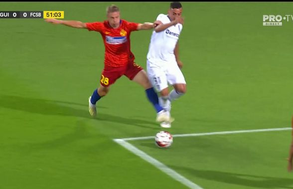 GUIMARAES - FCSB 1-0 // FOTO De unde penalty?! Eroare GRAVĂ de arbitraj! Ce arată reluările fazei