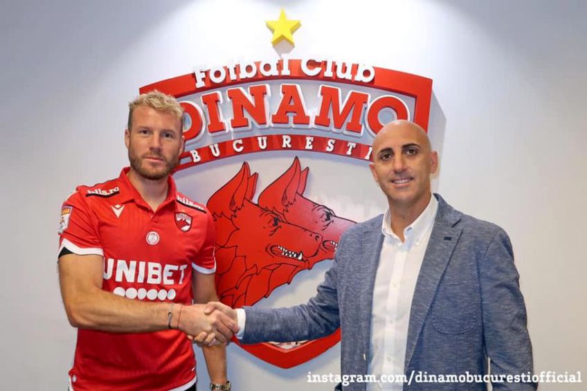 Adam Nemec a fost transferat de Dinamo // foto: Facebook @ FC DINAMO BUCURESTI