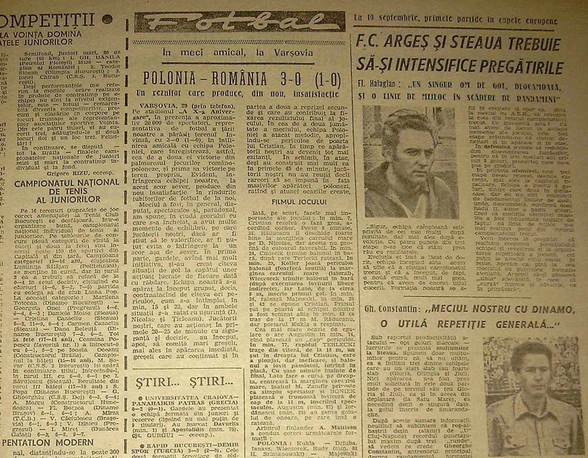 RETRO GSP. 41 de ani de la debutul celui care i-a bătut pe Antognoni, Giresse, Robson sau Brehme: "Doar Maradona mi-a scăpat" :)