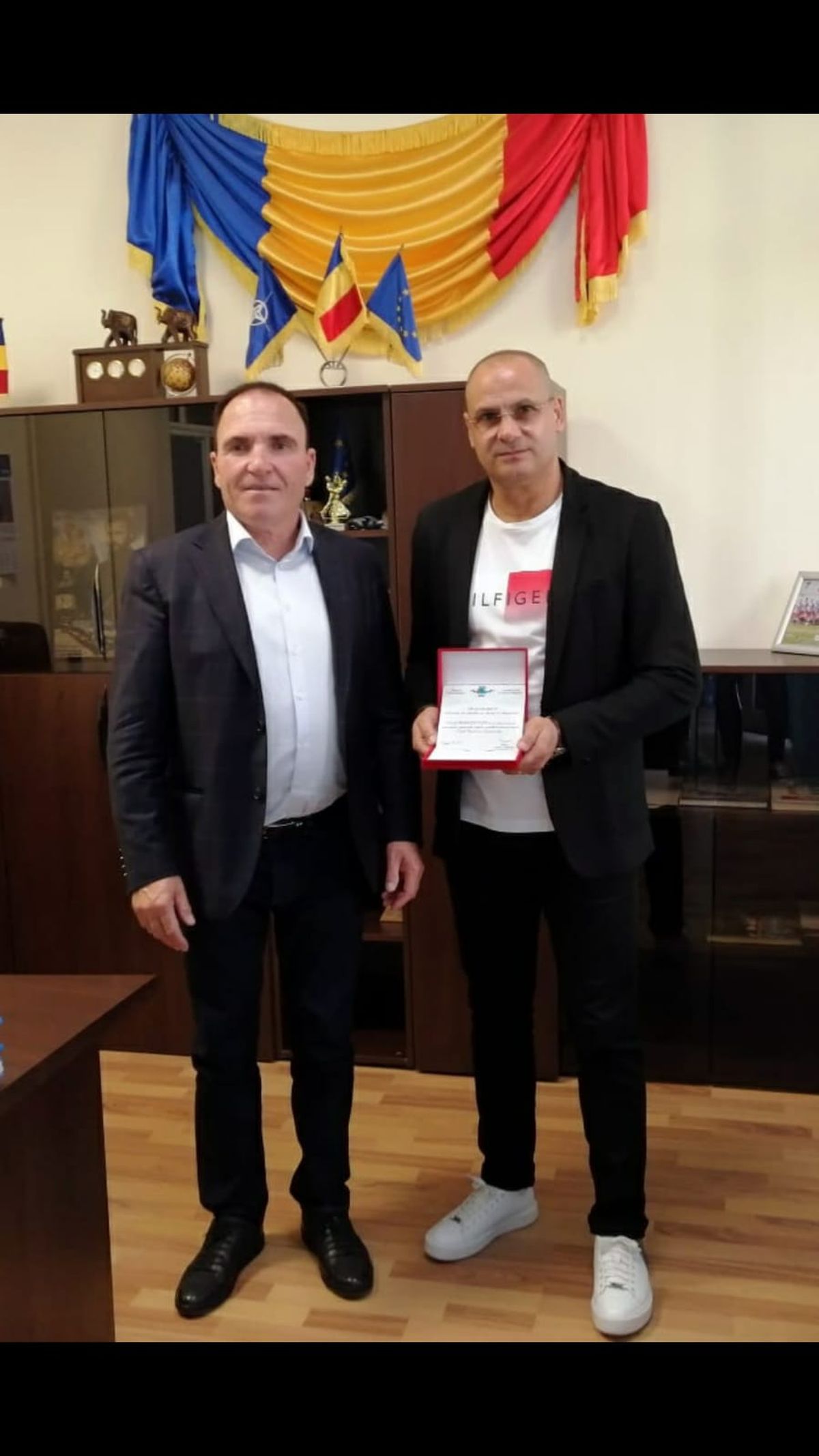 Fost component al Generației de Aur, cetățean de onoare la Bragadiru: „Ar fi ceva deosebit să aibă echipă în Liga 1”