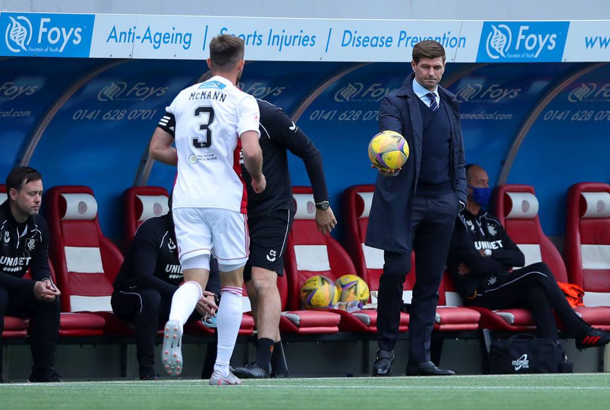 FOTO HAMILTON - RANGERS // gol Ianis Hagi // 29.08.2020