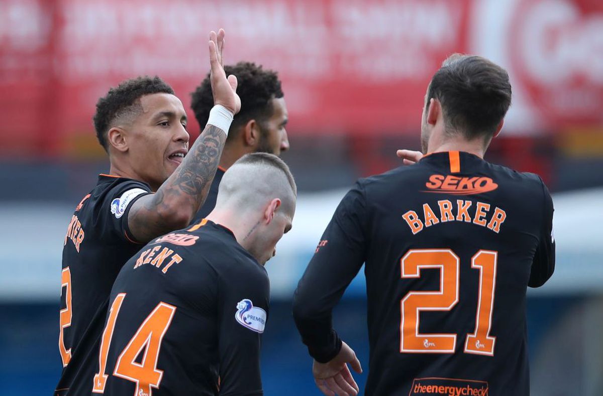 FOTO HAMILTON - RANGERS // gol Ianis Hagi // 29.08.2020